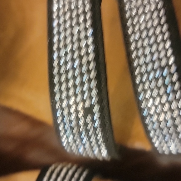 Naot Black and Silver Sandals - Picture 2 of 9